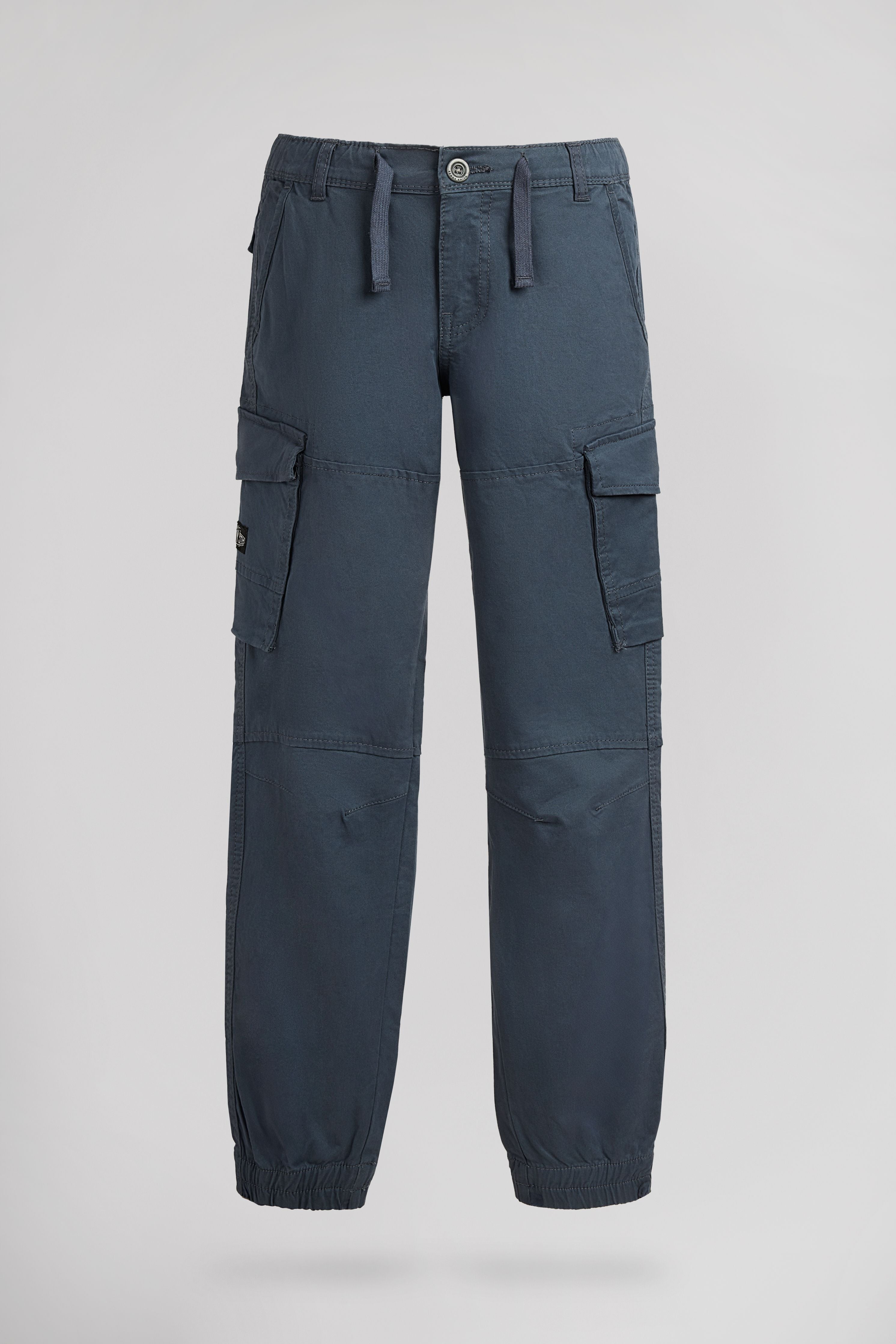 Teddy Smith P-Murray Cargo JR pantalon cargo bleu coton
