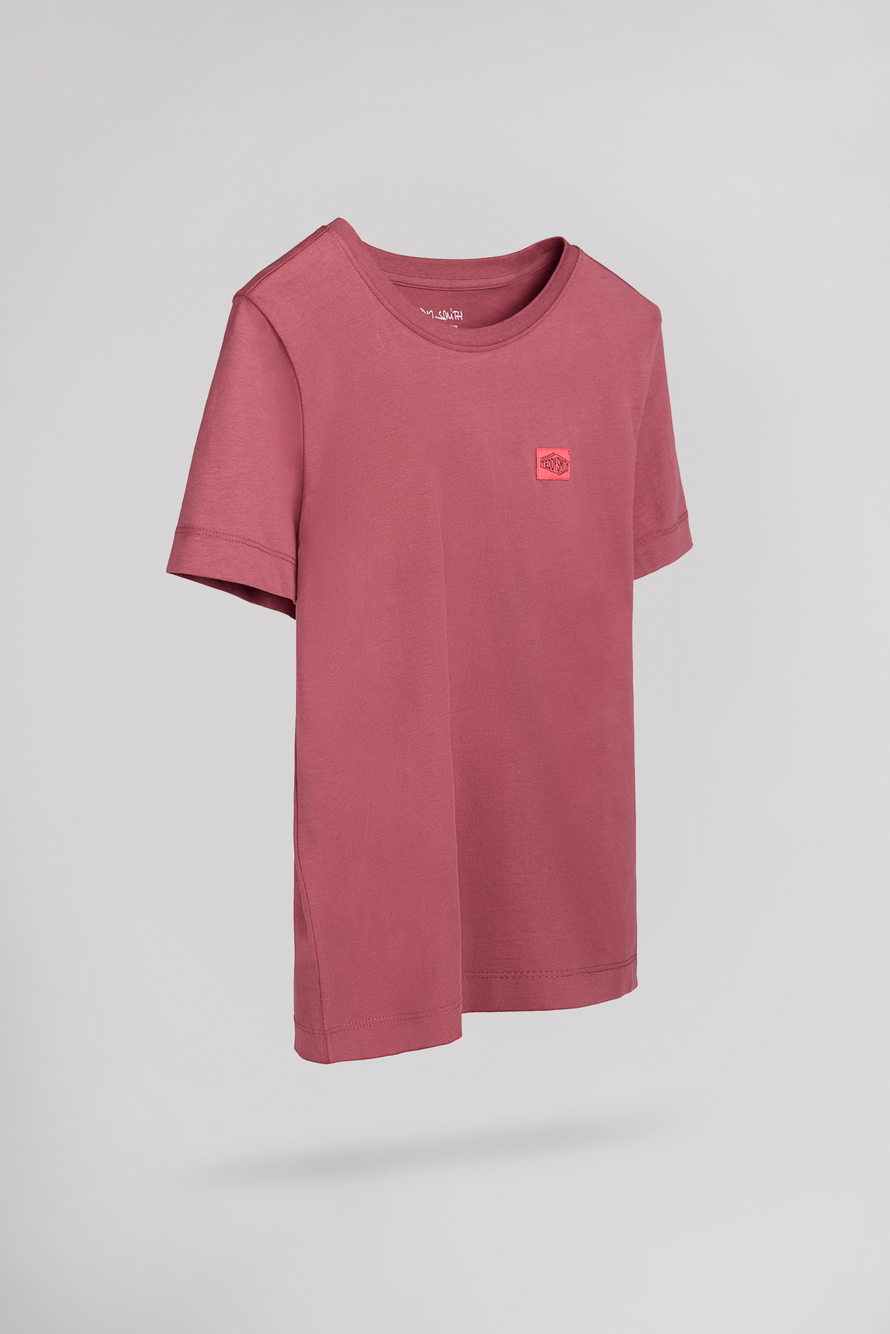 Teddy Smith T-LIONEL MC JR FRAMBOISE FONCE t-shirt garcon