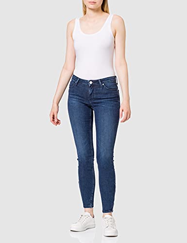 Lee Scarlett Cropped jean skinny bleu Sitka 25/31
