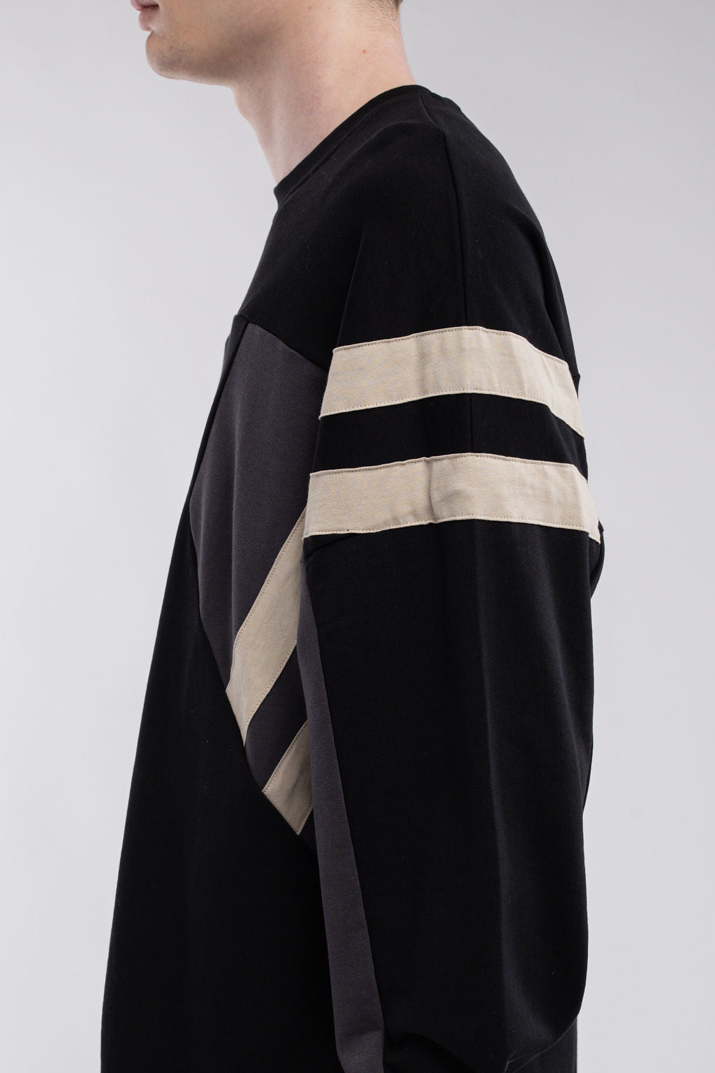 Teddy Smith S-Crimson RC sweat noir loose homme