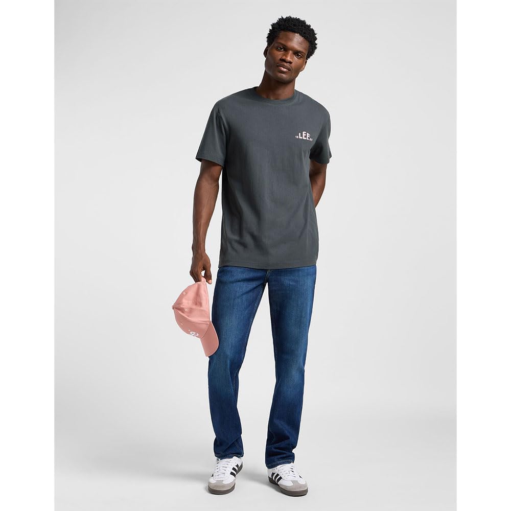 Lee Regular Logo Tee t-shirt homme noir coupe regular