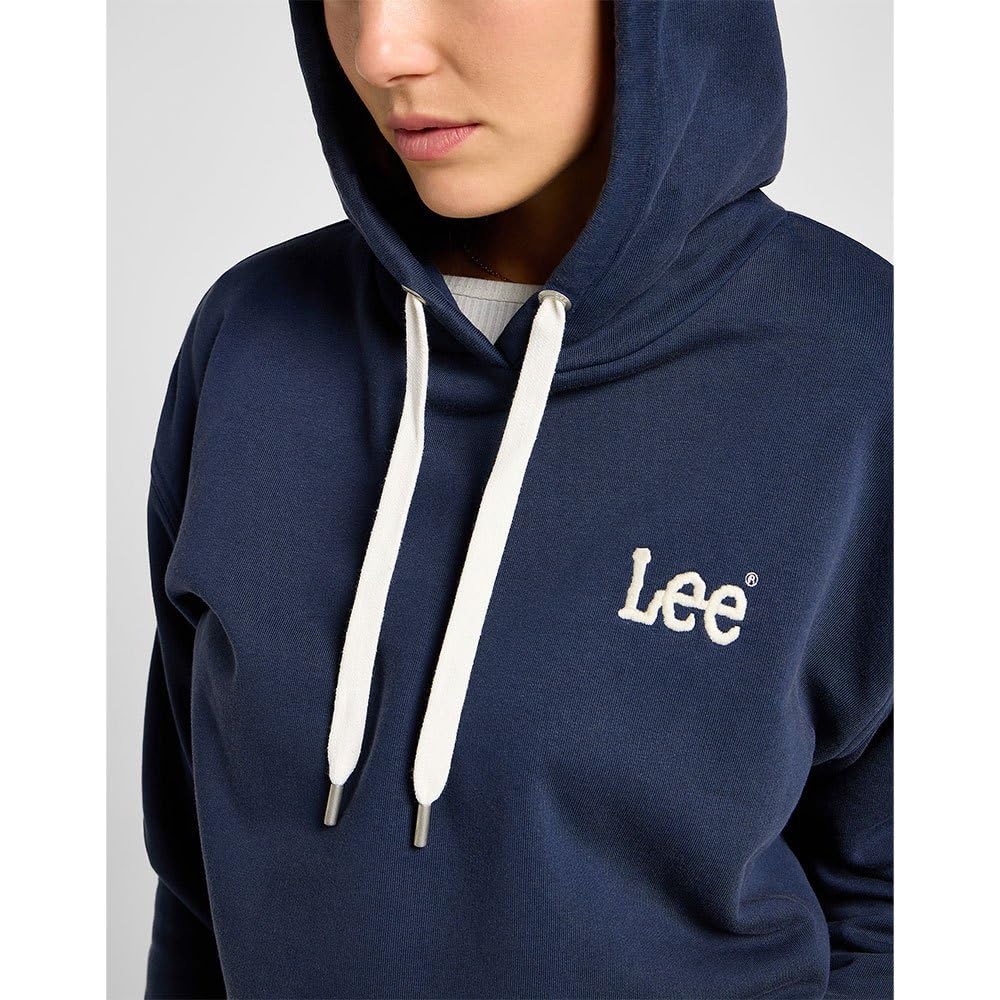 Lee Essential Hoodie sweat femme Mood Indigo à capuche