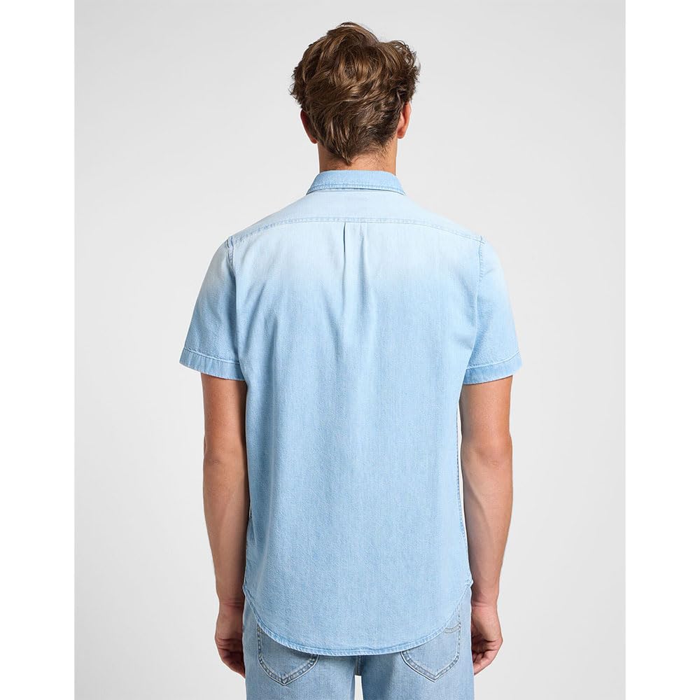 Lee Button Down SS chemise homme desert wash regular