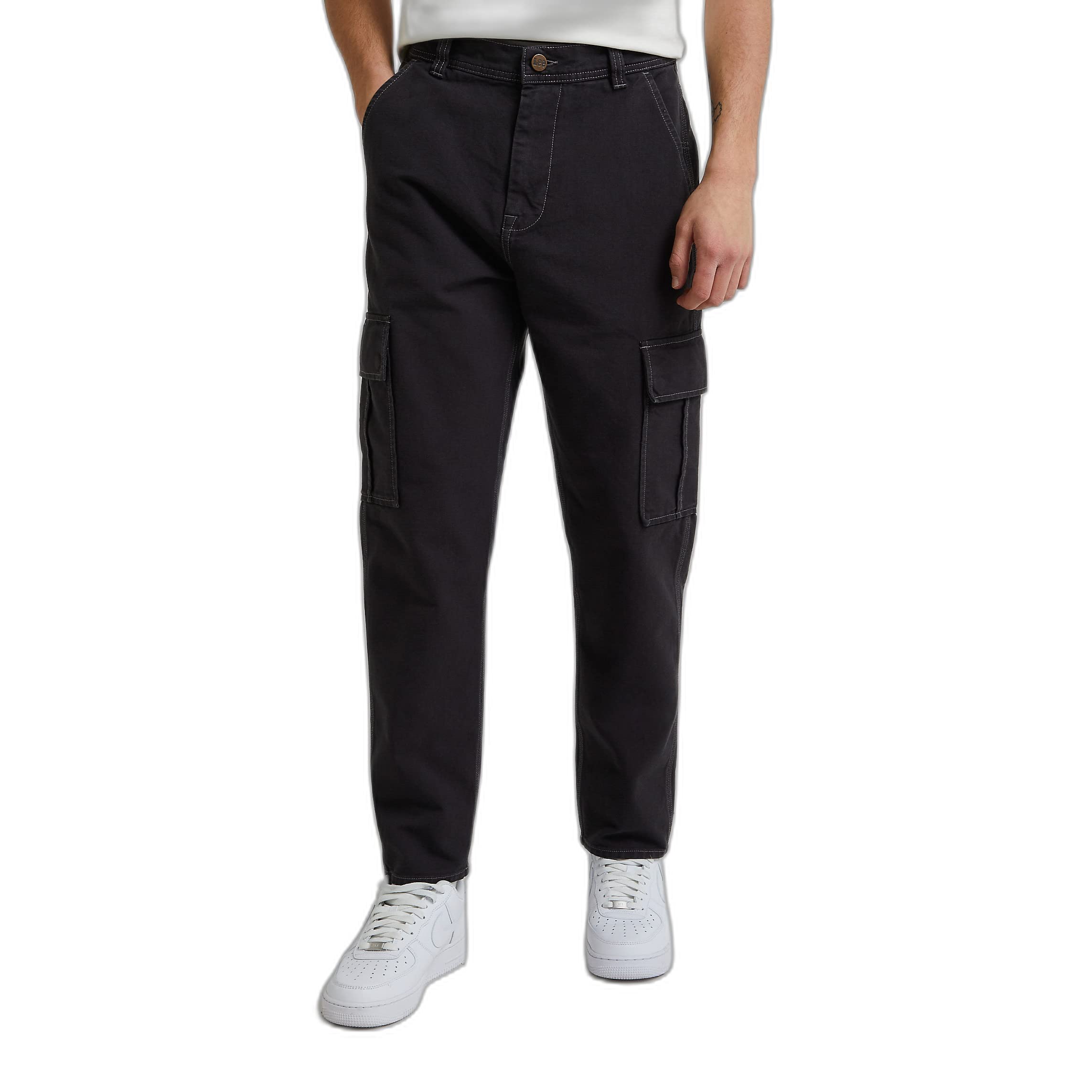 Lee cargo pantalon homme 33W/34L gris