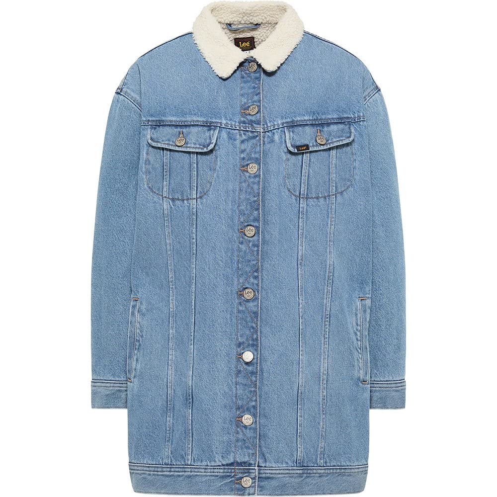 Lee Sherpa Rider Elongated veste jean femme XXL
