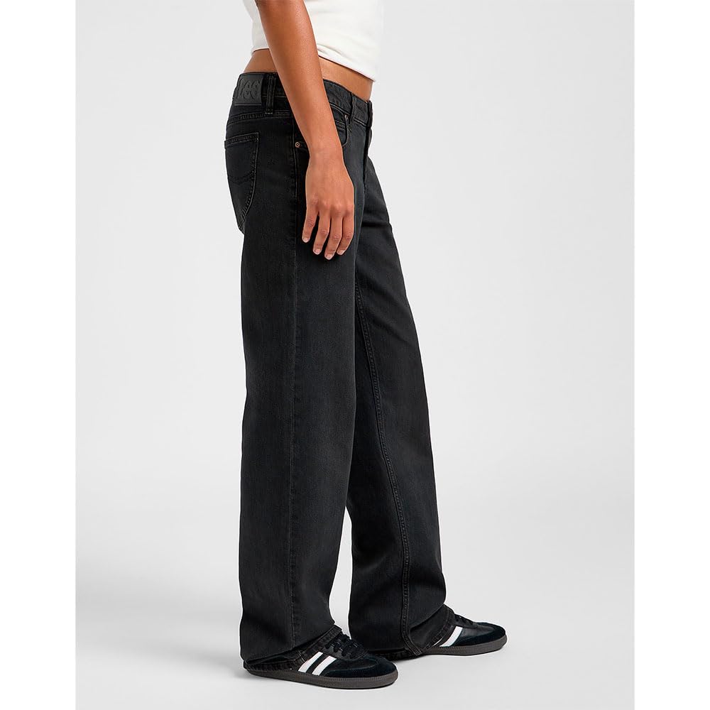 Lee Zoe jean droit 33W 33L Dark Mood stretch