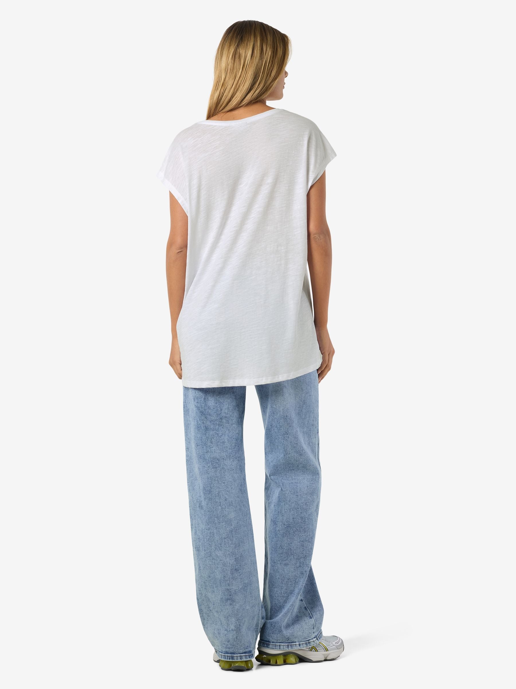 Noisy May Mathilde t-shirt oversize coton bio