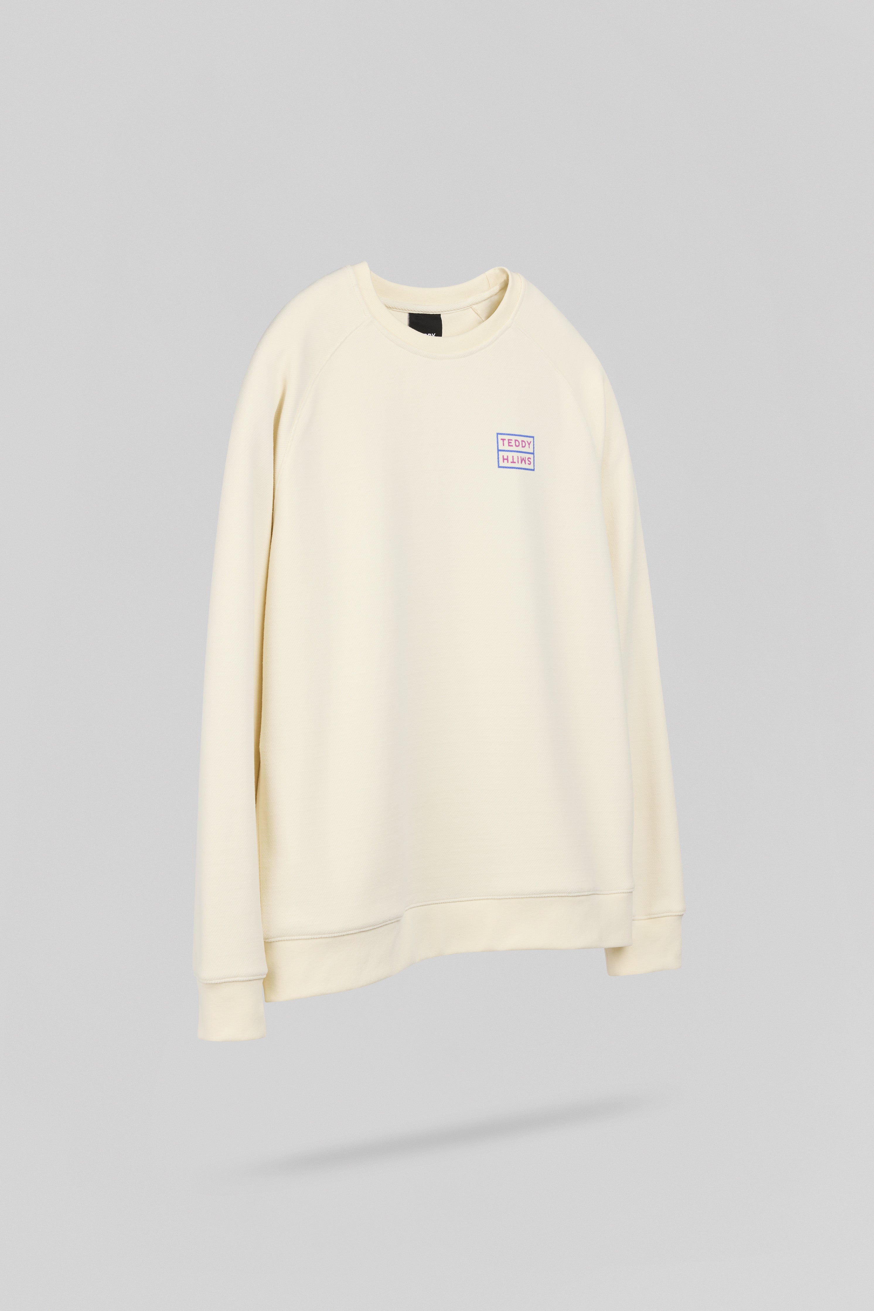Teddy Smith S-Argos RC sweat homme Cream imprimé dos