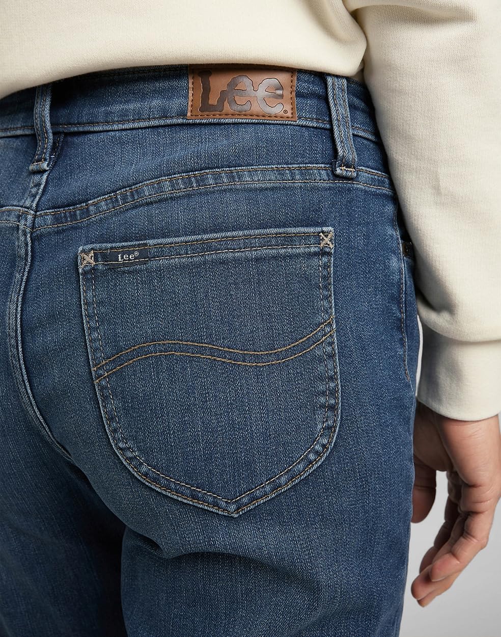 Lee Legendary Regular jean femme bleu moyen stretch