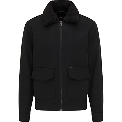 Lee veste en laine homme noir taille XL