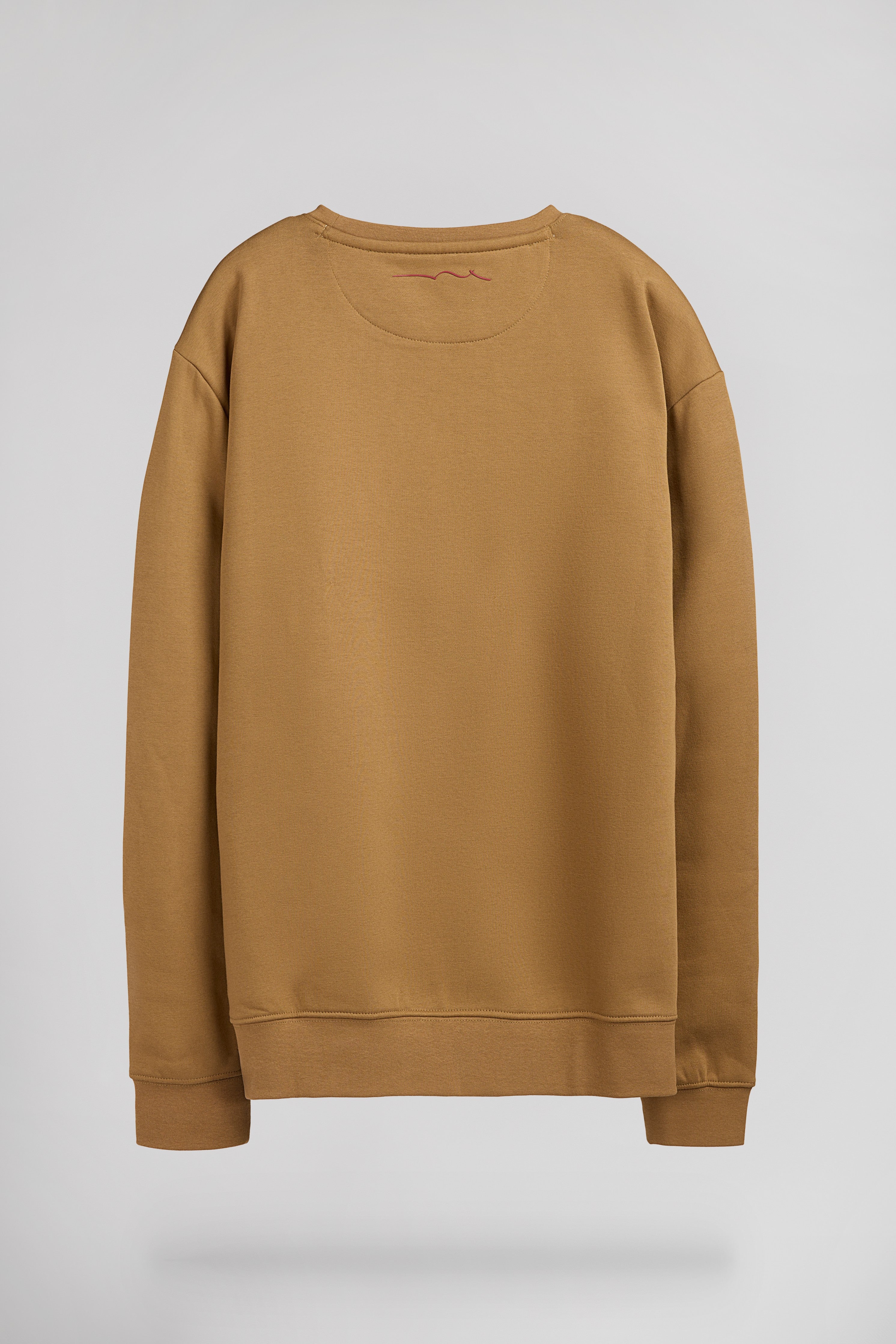 Teddy Smith S-Nark sweat noisette col rond