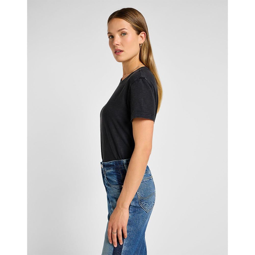 Lee Perfect Tee t-shirt femme noir XL 100% coton