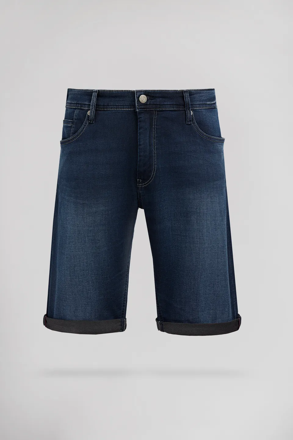 Teddy Smith Scotty 3 Reg Old New bermuda denim homme