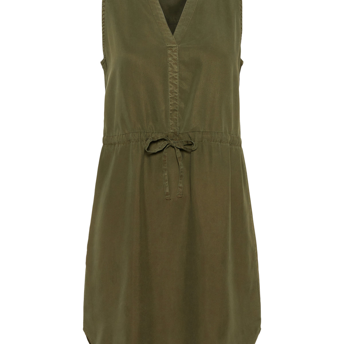 Noisy May robe chambray sans manches col V