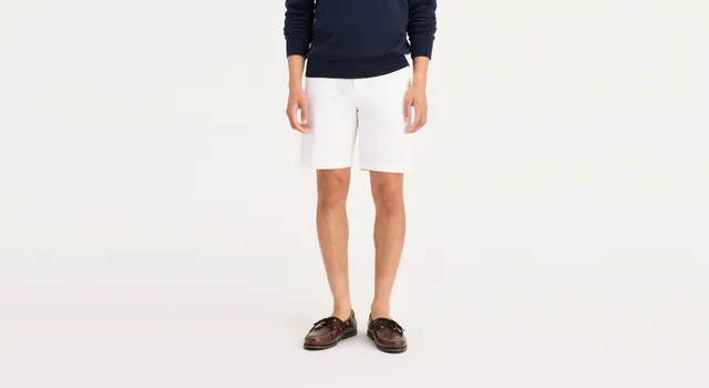 Dockers Ultimate Shorts short homme blanc coupe droite