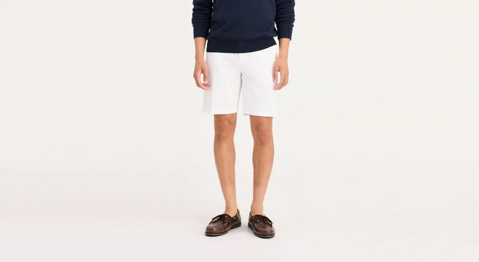 Dockers Ultimate Shorts short homme blanc coupe droite