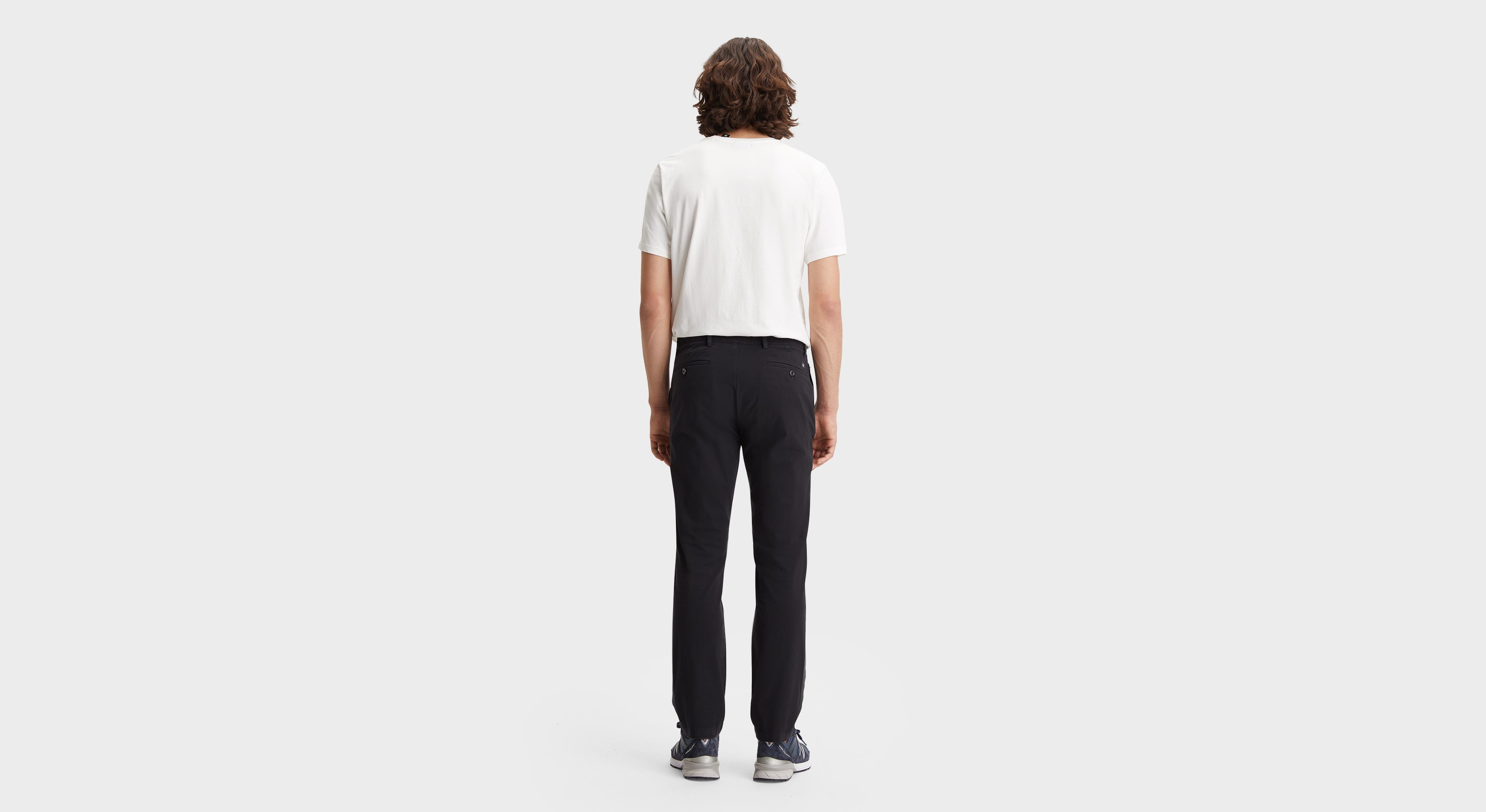 Dockers Crafted Khaki chino slim noir Black