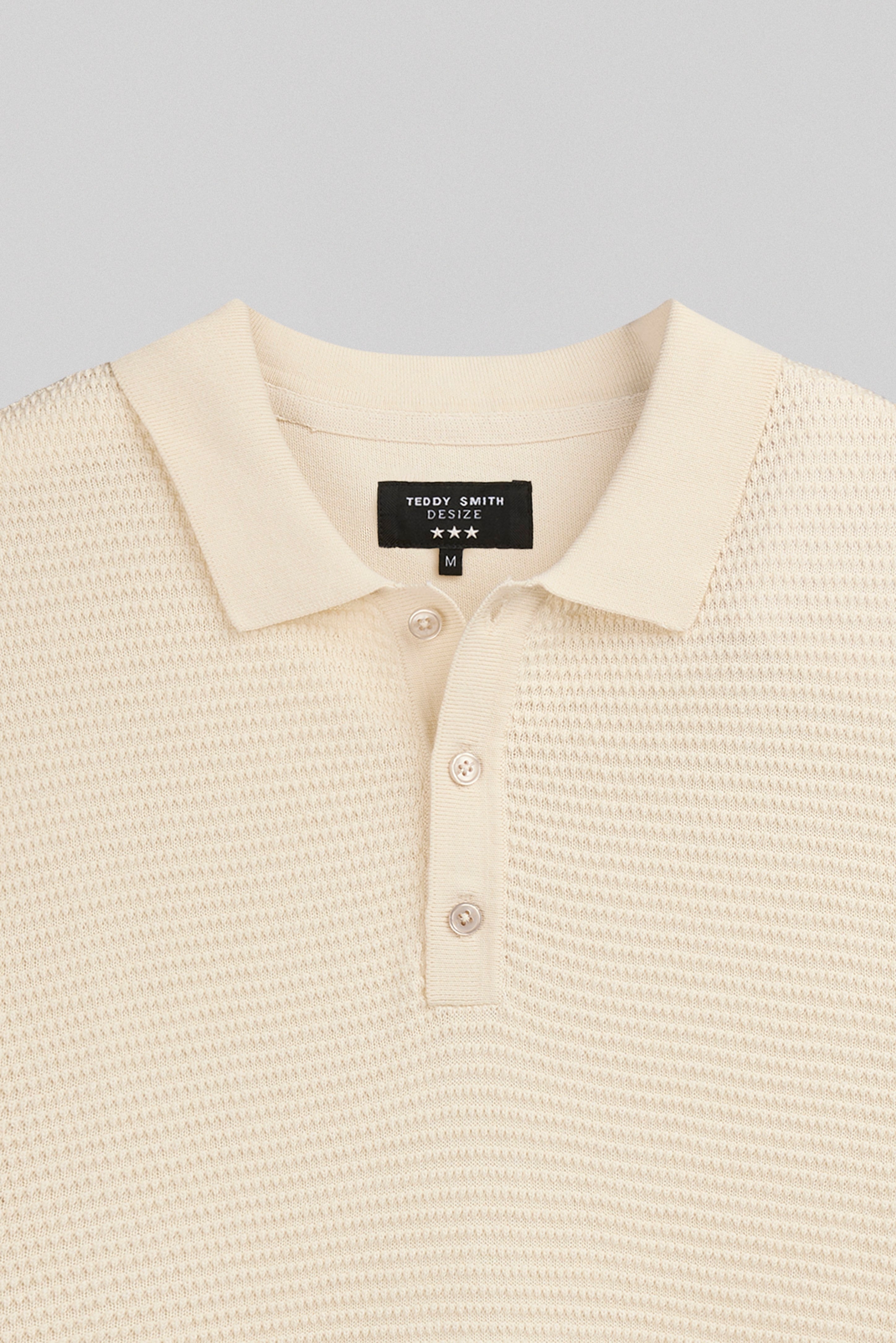 Teddy Smith P-Rio MC polo homme crème