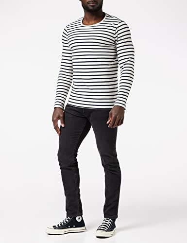 Lee Luke jean slim homme noir tapered coton