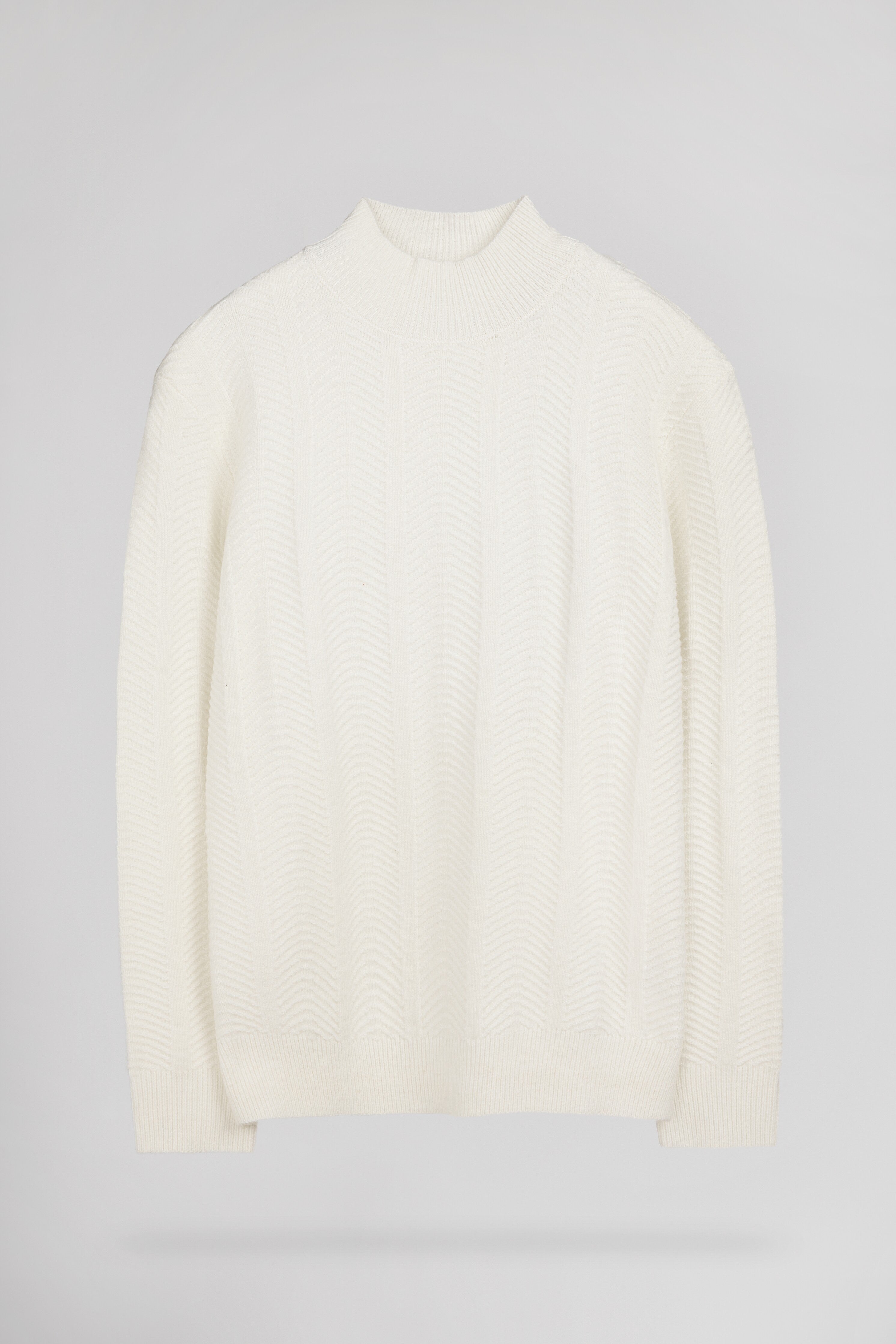 Teddy Smith P-Bacary Cream pull col montant crème homme