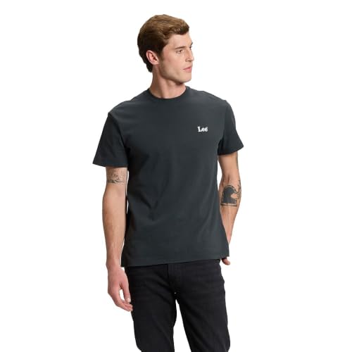 Lee SS Small Logo Tee t-shirt homme violet manches courtes