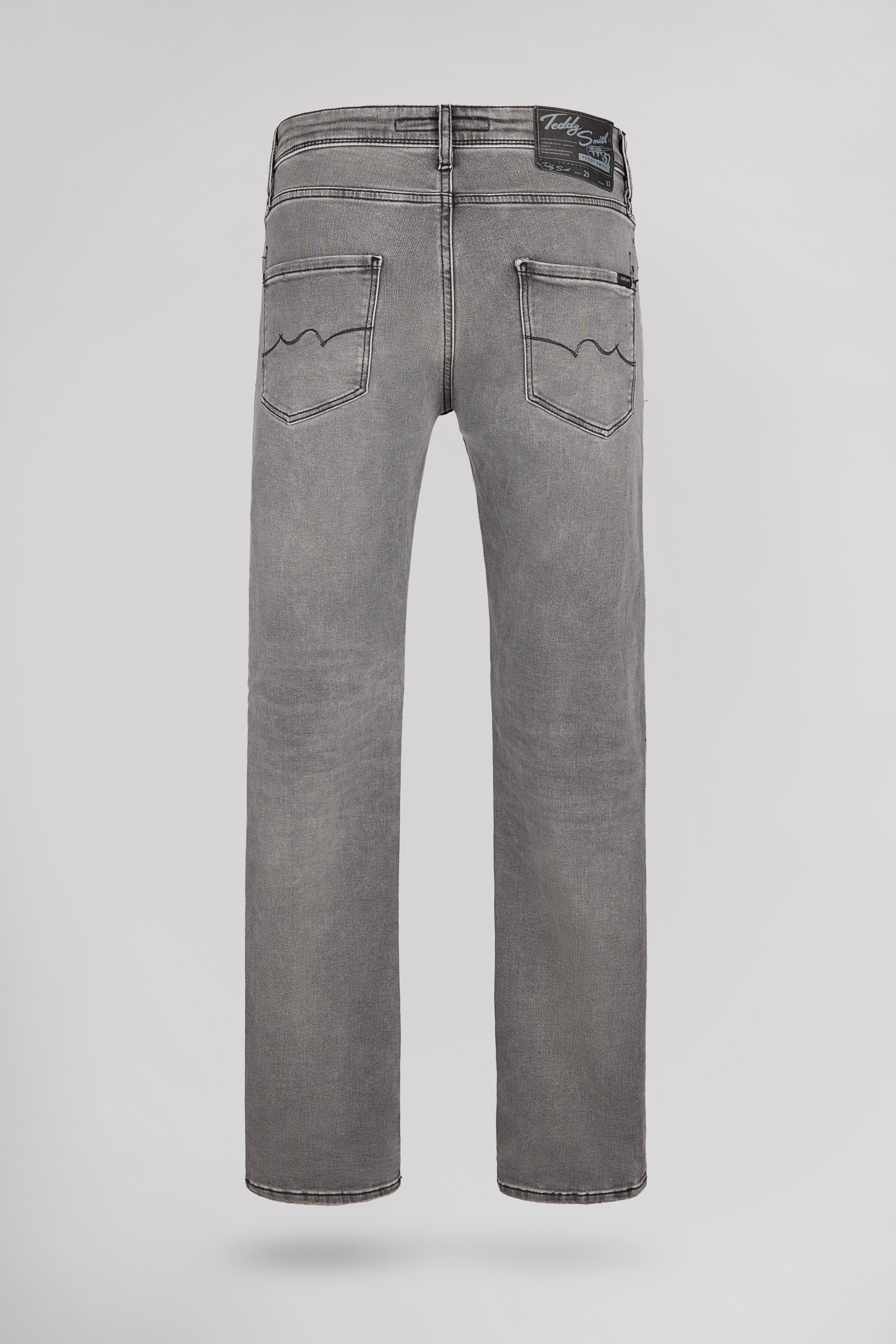 Teddy Smith Reeple jean gris regular slim longueur 32