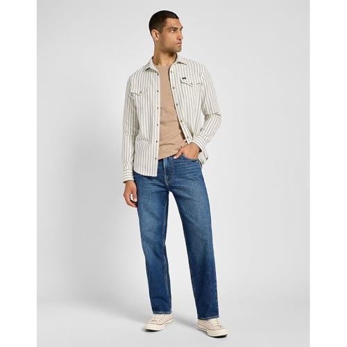 Lee Clean Western chemise homme écru regular coton