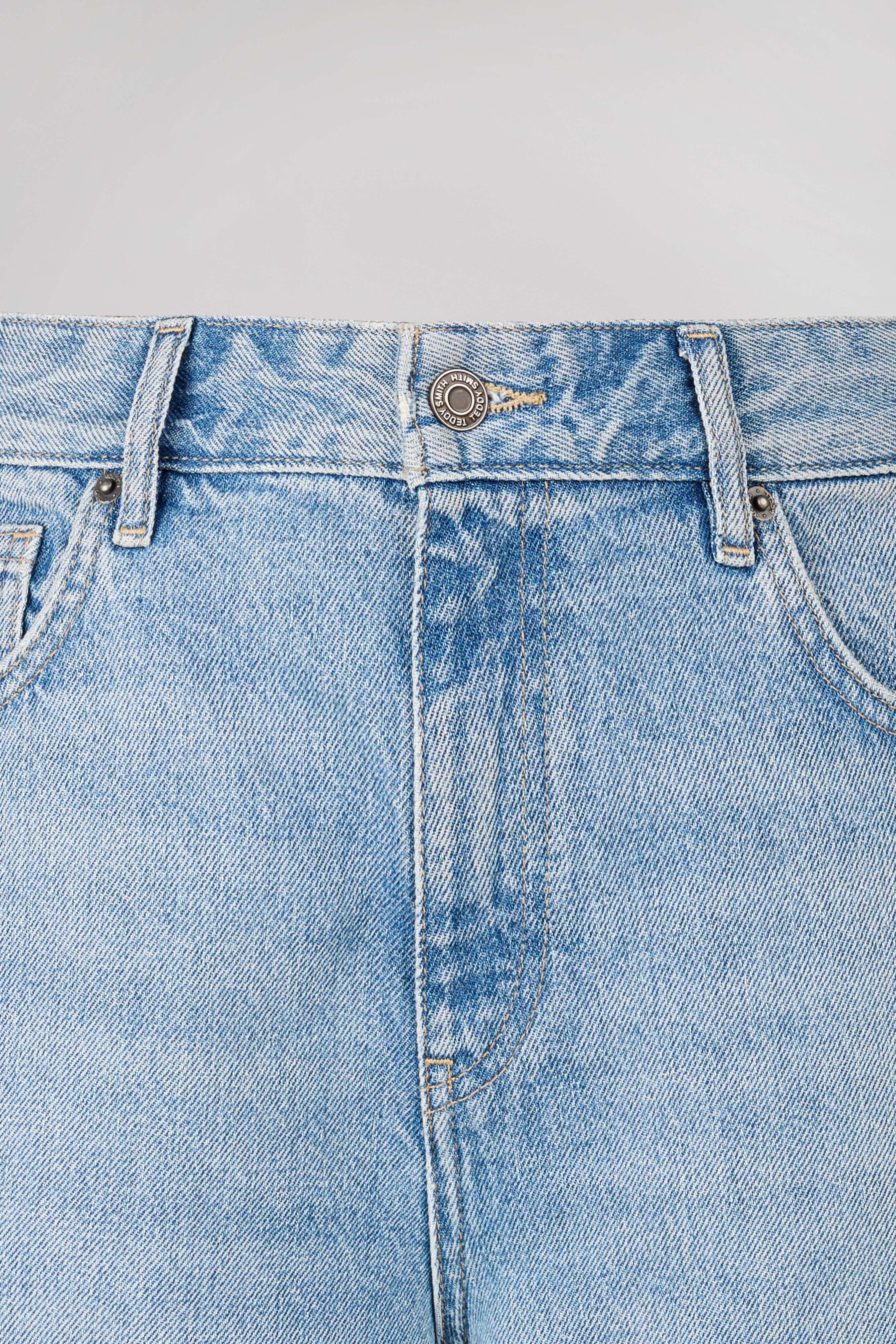 Teddy Smith S-Tomboy short femme indigo clair large