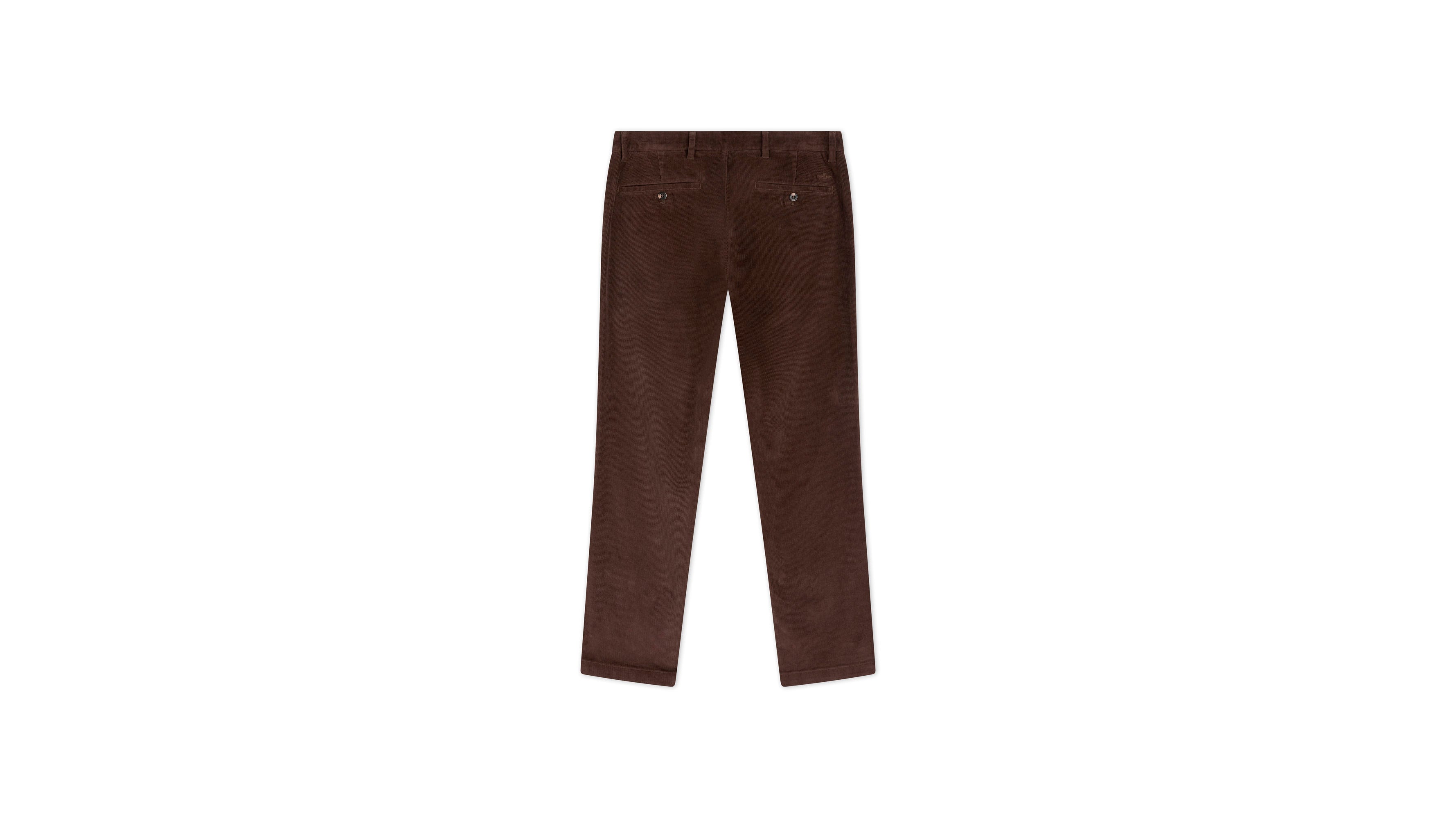 Dockers Crafted Khaki pantalon chino slim marron stretch