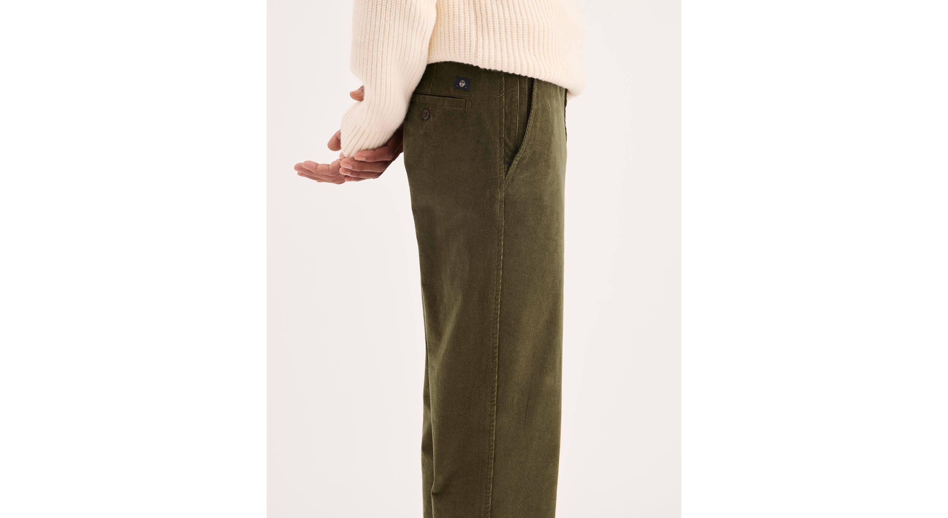 Dockers Ultimate Slim Fit chino vert Moss stretch