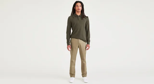 Dockers Signature Iron Free chino slim kaki anti-taches
