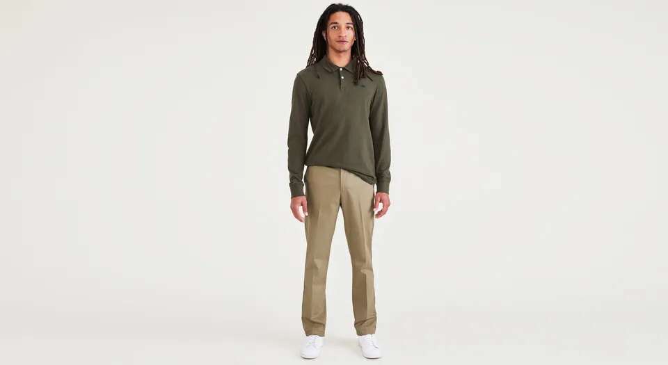 Dockers Signature Iron Free chino slim kaki anti-taches