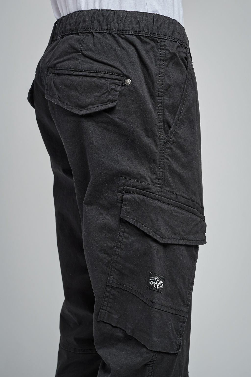 Teddy Smith P-Murray Cargo pantalon charbon coton
