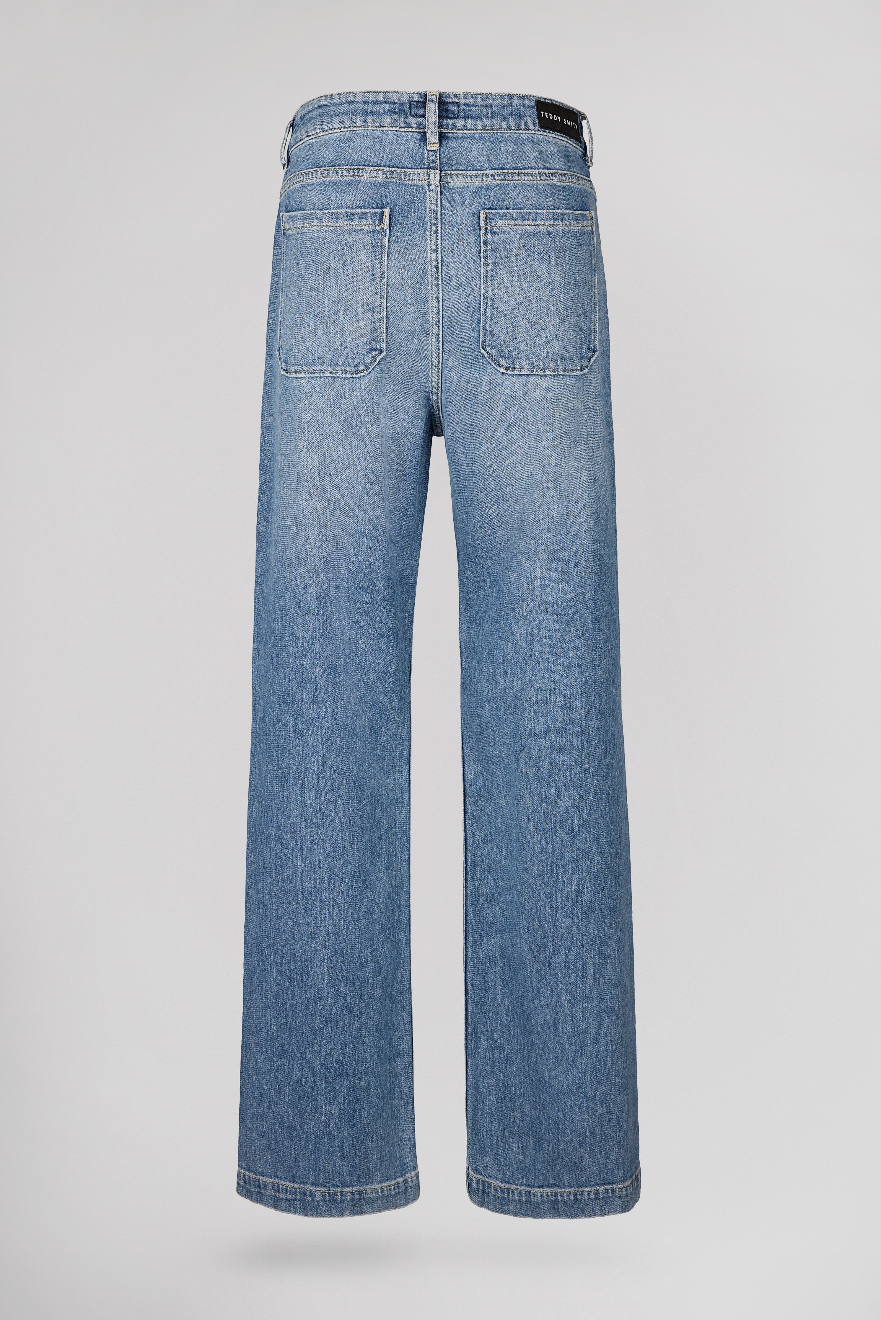Teddy Smith P-Jane Flare Jean flare fripp indigo clair lyocell