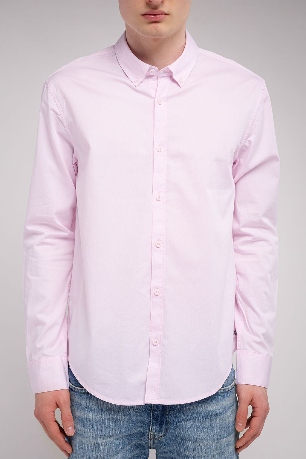 Teddy Smith C-Volt 2 ML Pink Shirt chemise rose