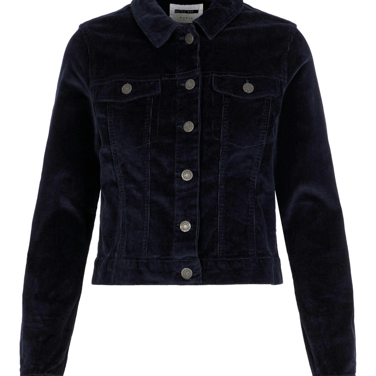 Noisy May veste en velours côtelé ajustée coton stretch