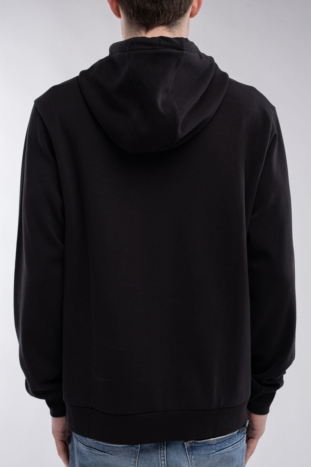 Teddy Smith S-Company Hoody sweat capuche noir interlock