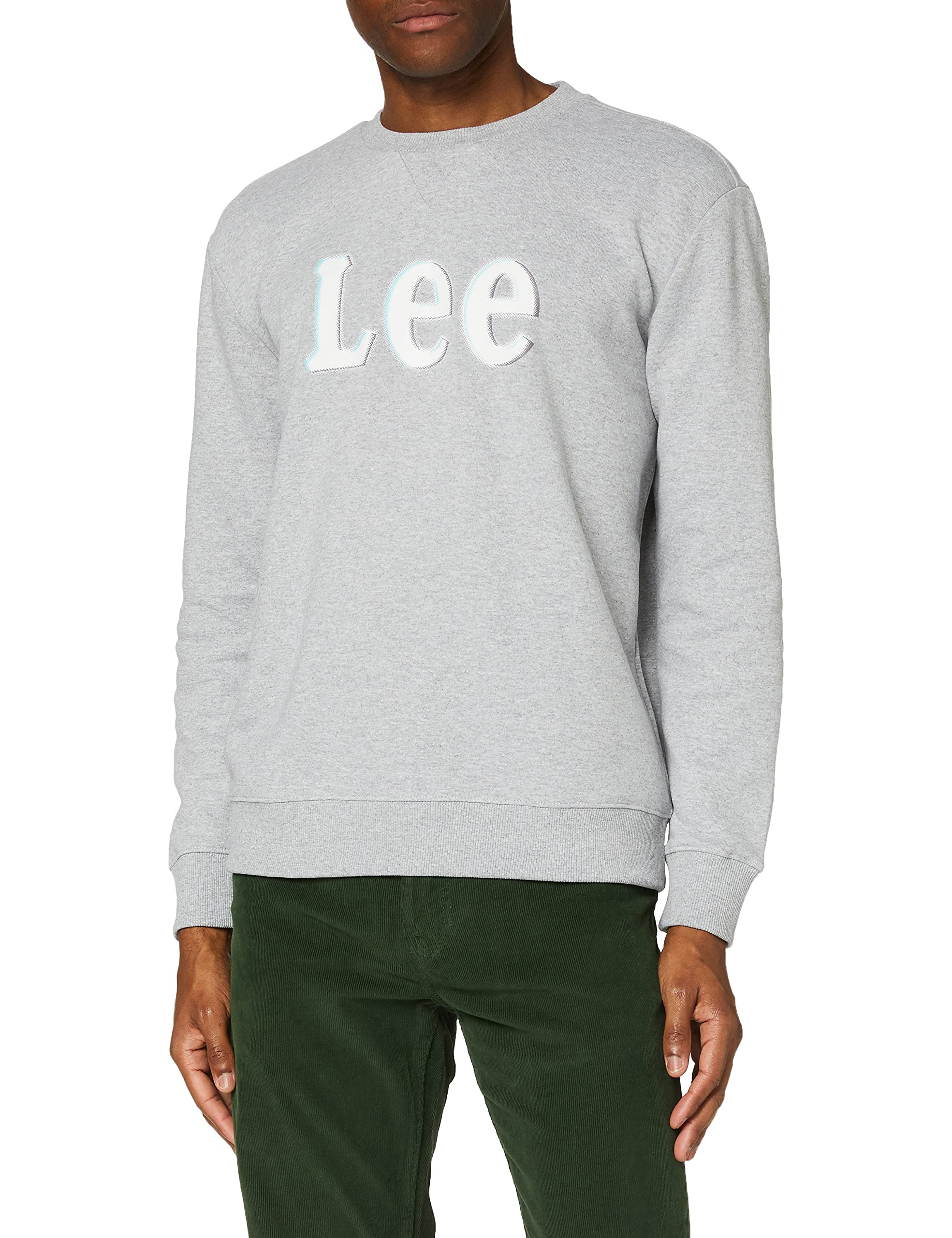 Lee Logo Crew SWS sweat homme col rond coton