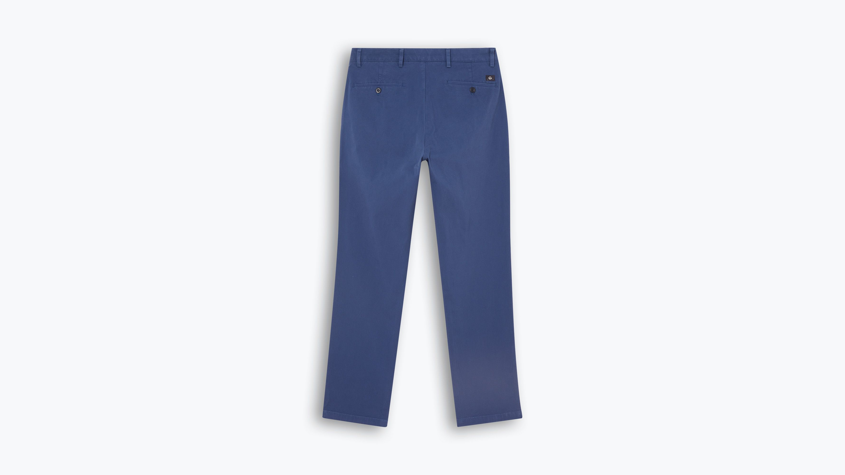 Dockers Crafted Khaki Slim Fit chino bleu ocean stretch