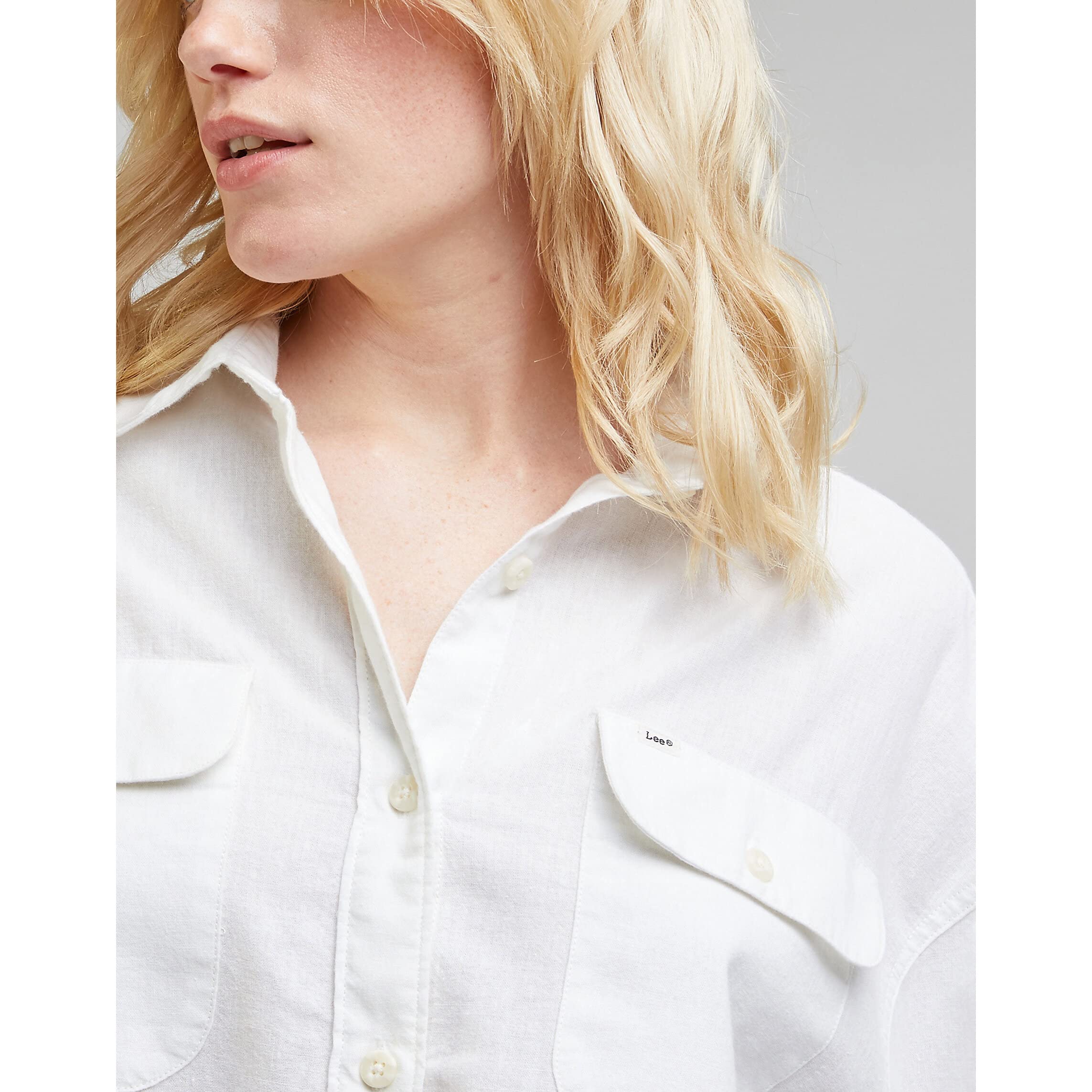 Lee Frontier t-shirt femme M coton col rond