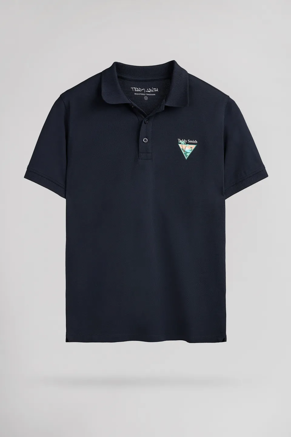 Teddy Smith P-Lary MC JR polo enfant Dark Navy coton