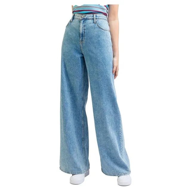 Lee Drew jean femme 25W/33L bleu givré taille haute