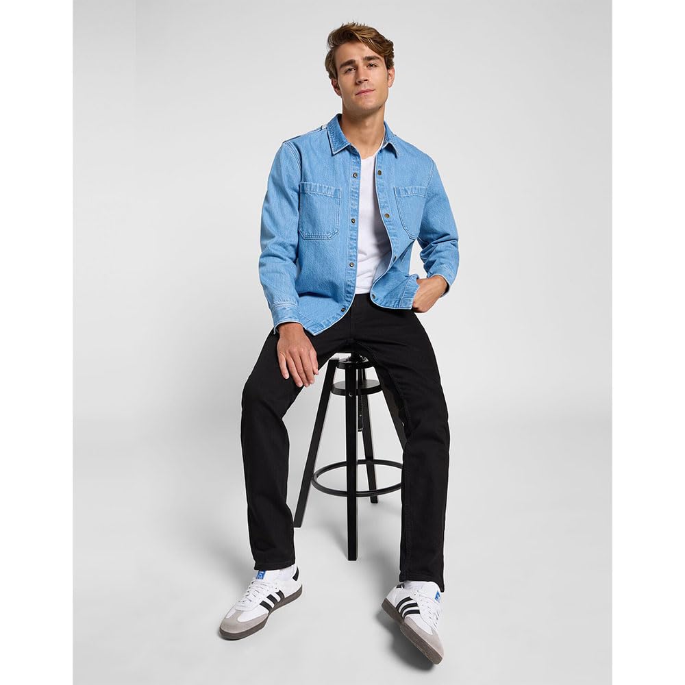 Lee 2 Pkt Overshirt surchemise homme Cappuccino