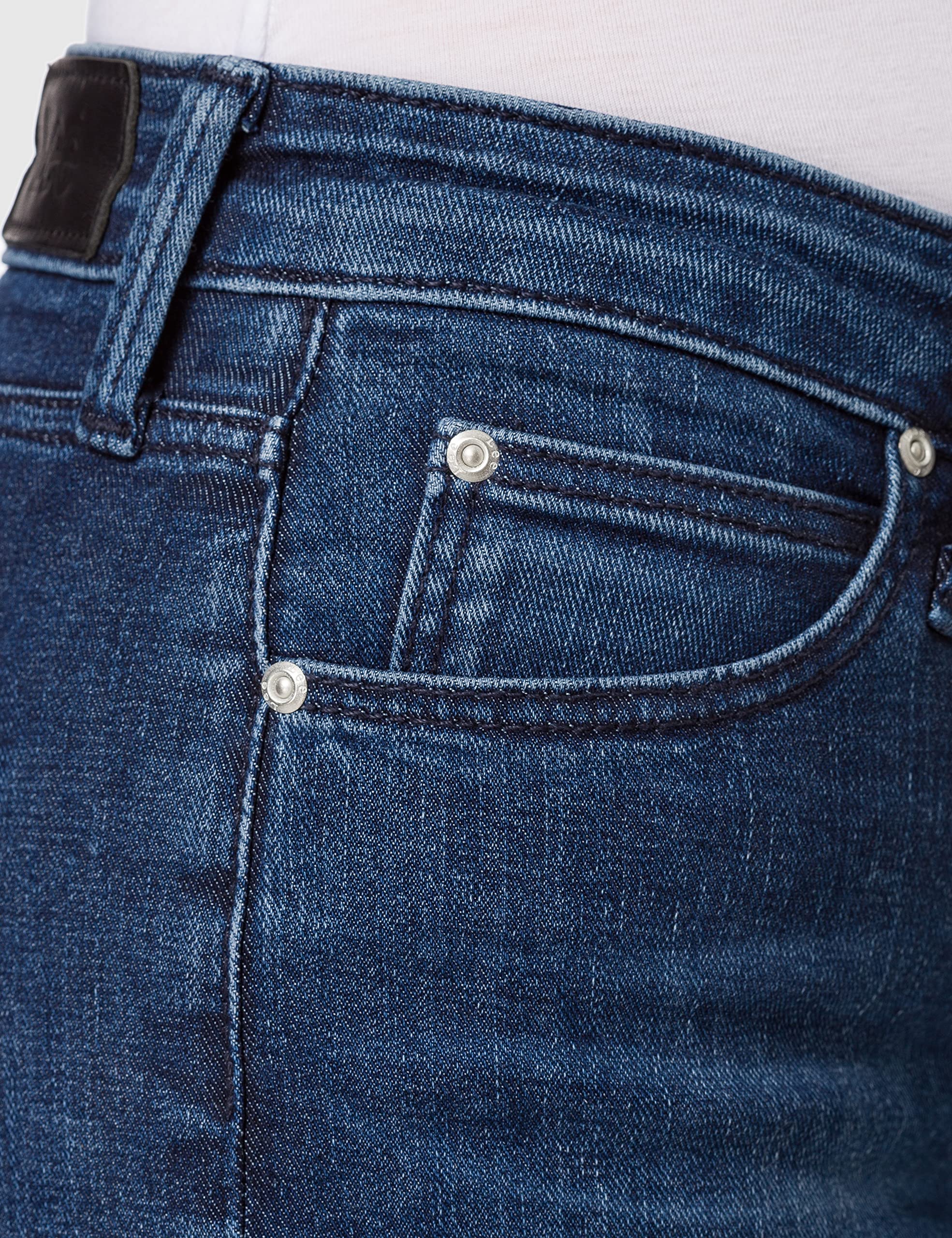 Lee Scarlett Cropped jean skinny bleu Sitka 25/31