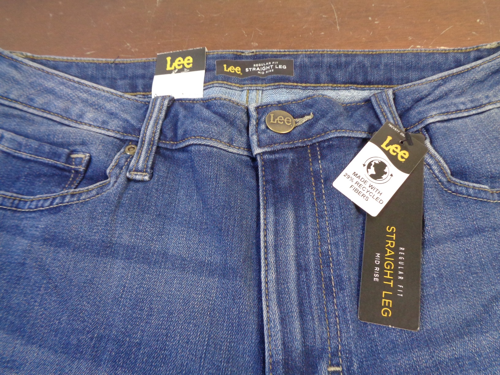Lee Legendary Regular jean femme bleu moyen stretch