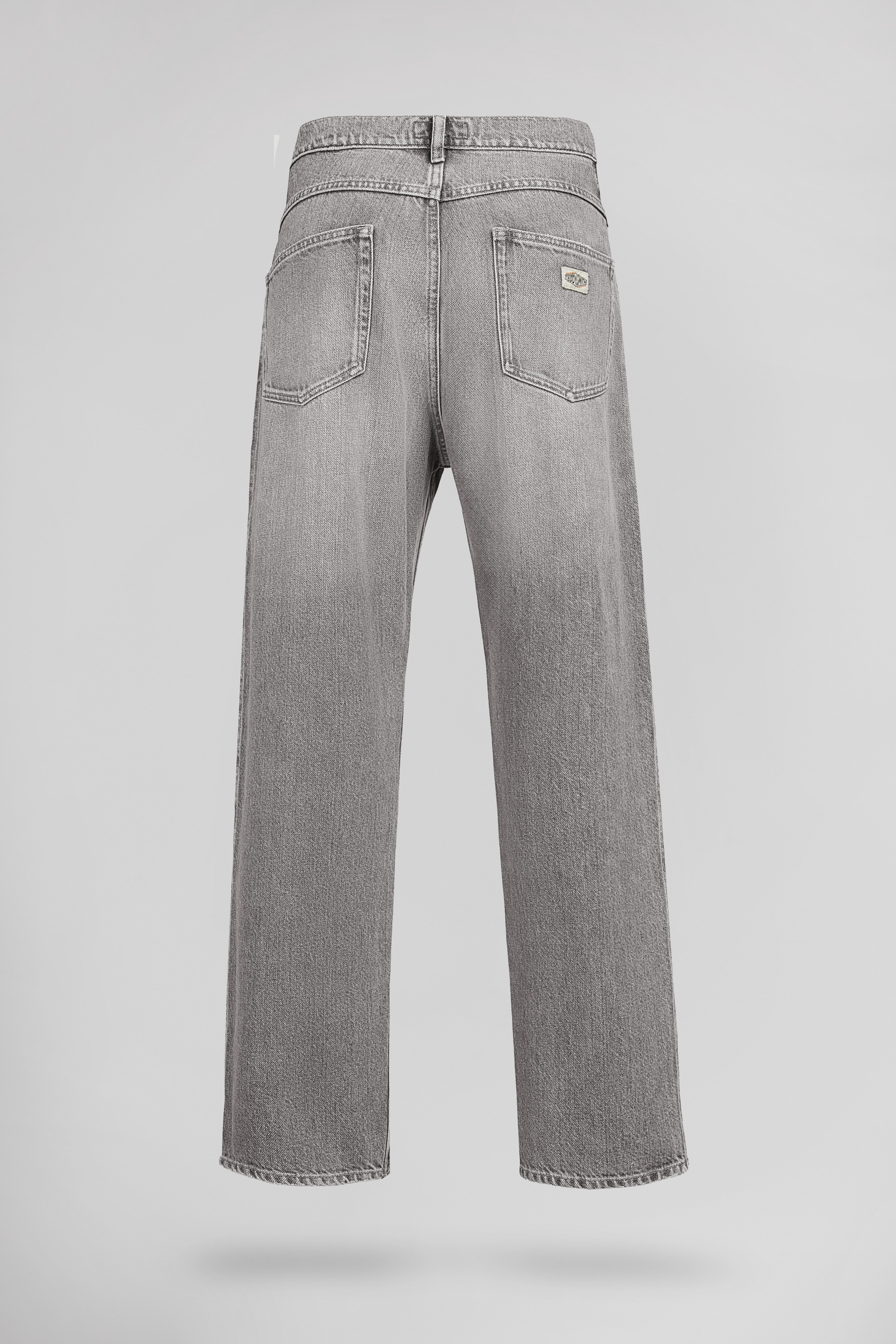 Teddy Smith Memphis Straight L32 jean relaxed gris clair