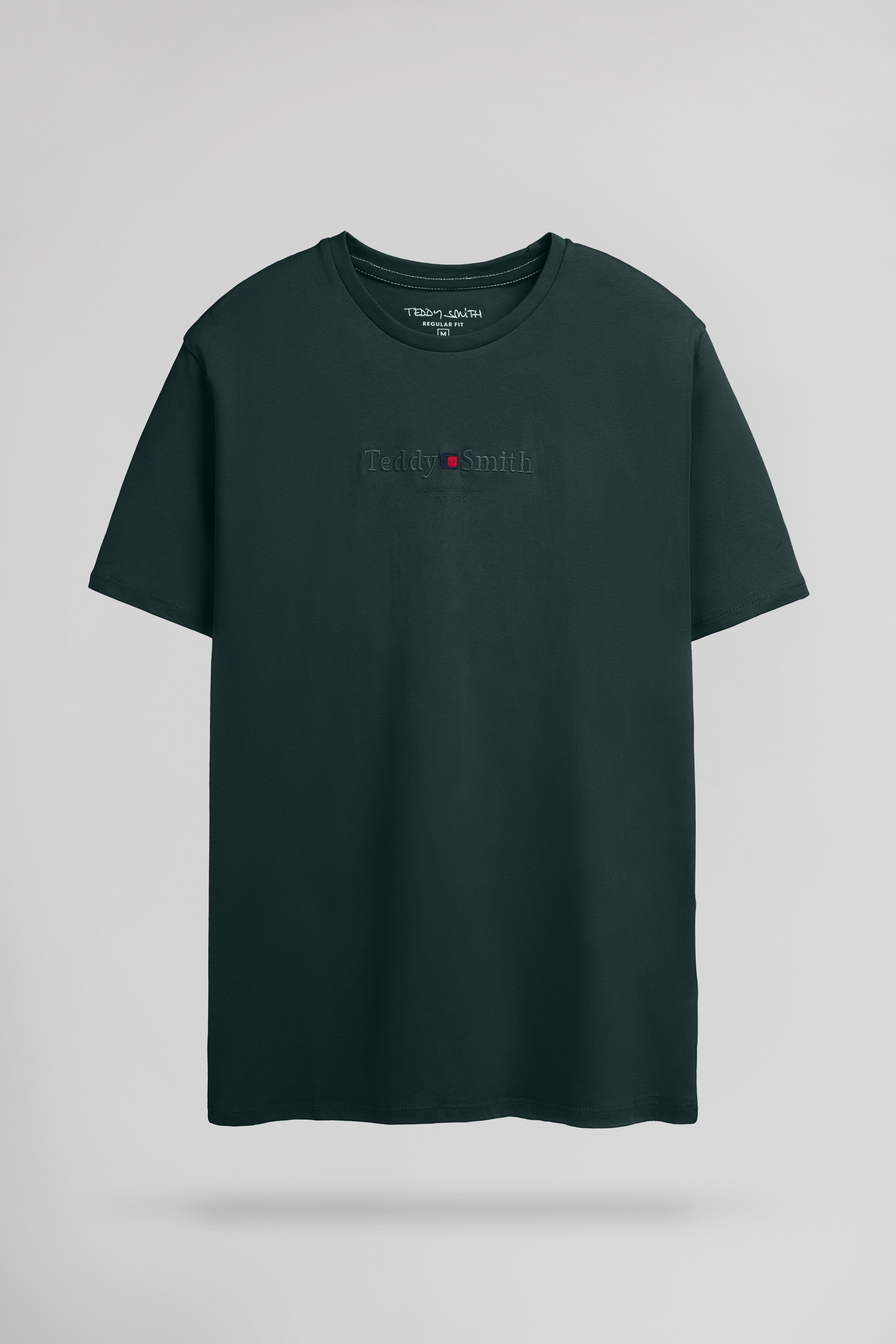 Teddy Smith T-Jim MC t-shirt vert pin