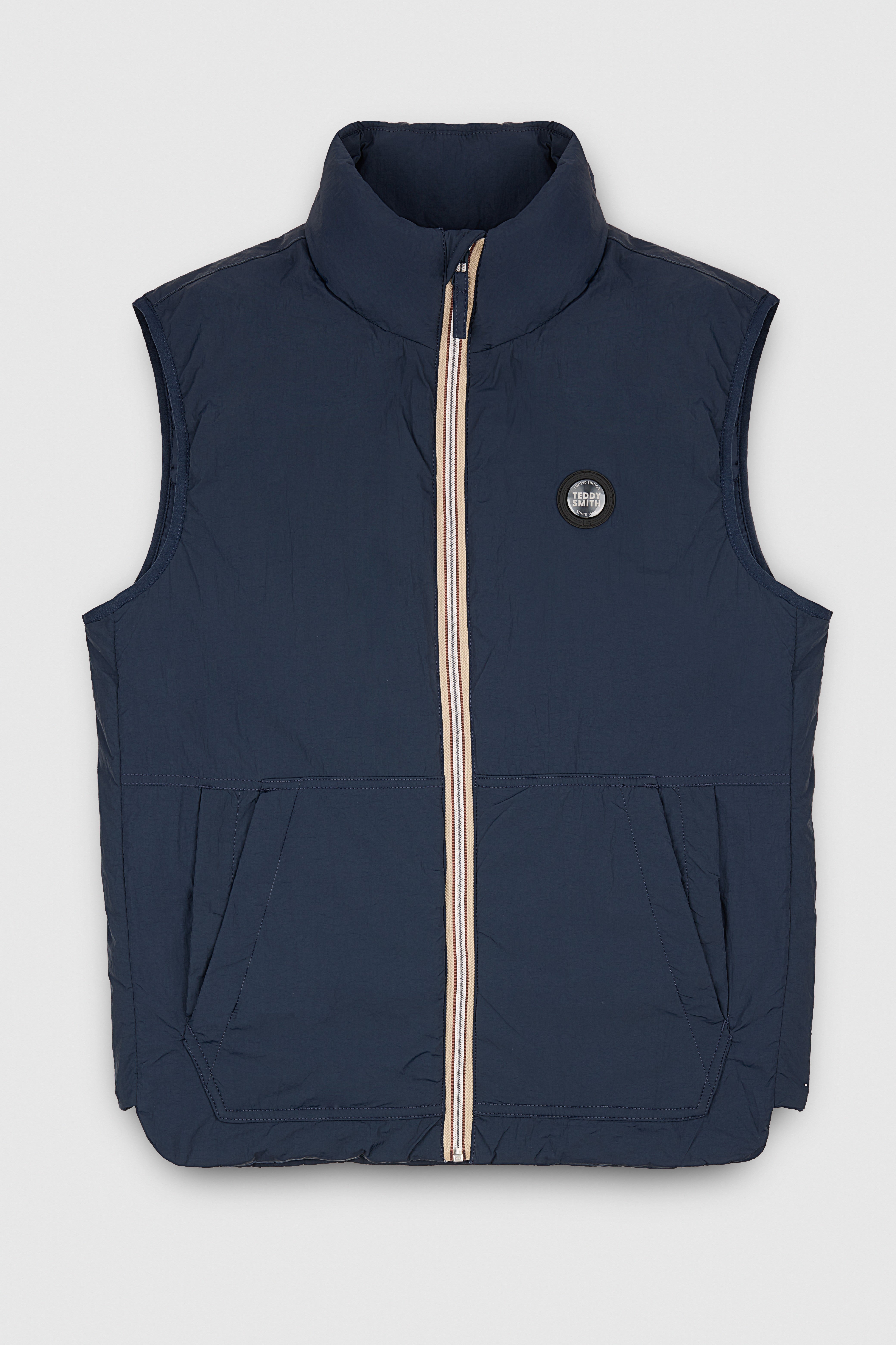 Teddy Smith B-Oly blouson sans manches navy déperlant