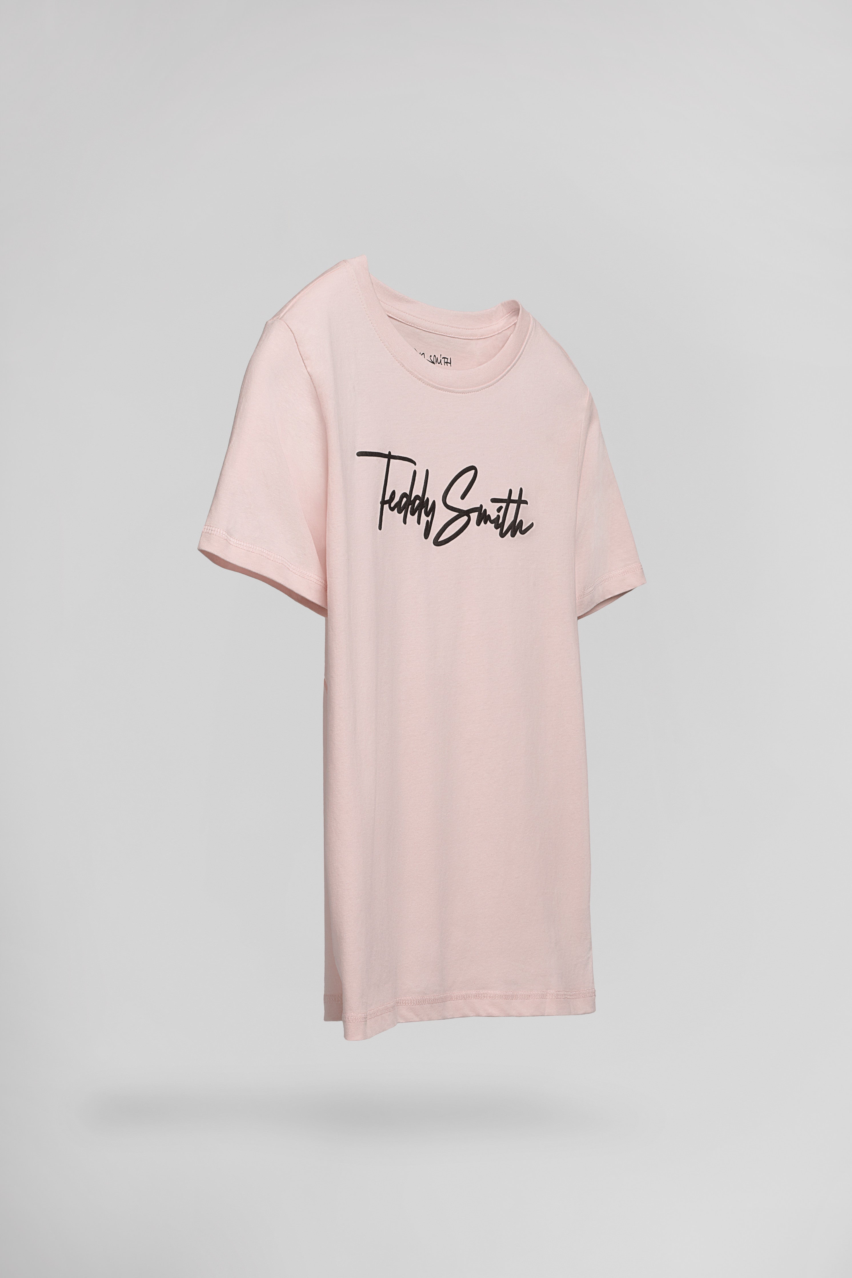 Teddy Smith T-Evan MC JR t-shirt rose pastel garçon