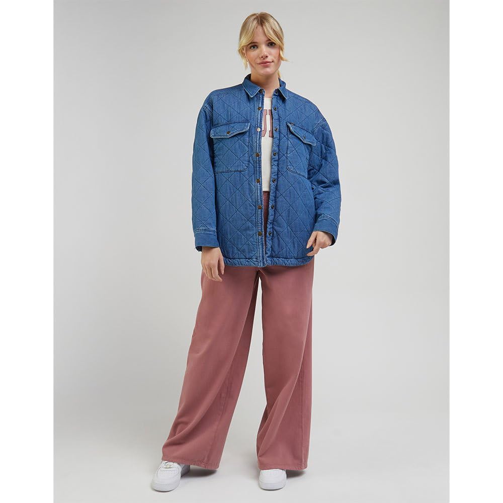 Lee Haut Matelassé t-shirt femme coton matelassé